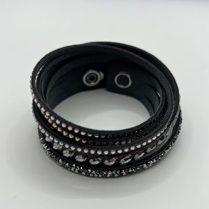 Swarovski bracelet gray